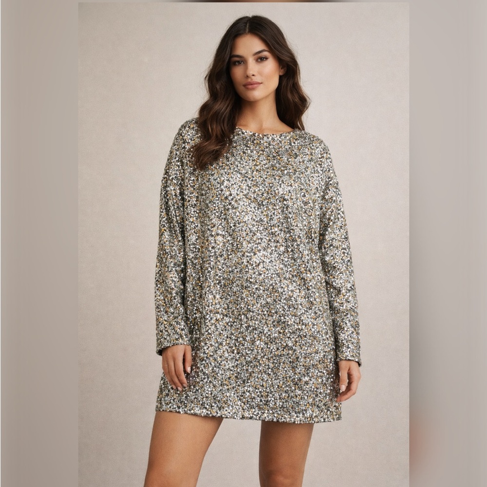Sparkling Sequin Mini Dress